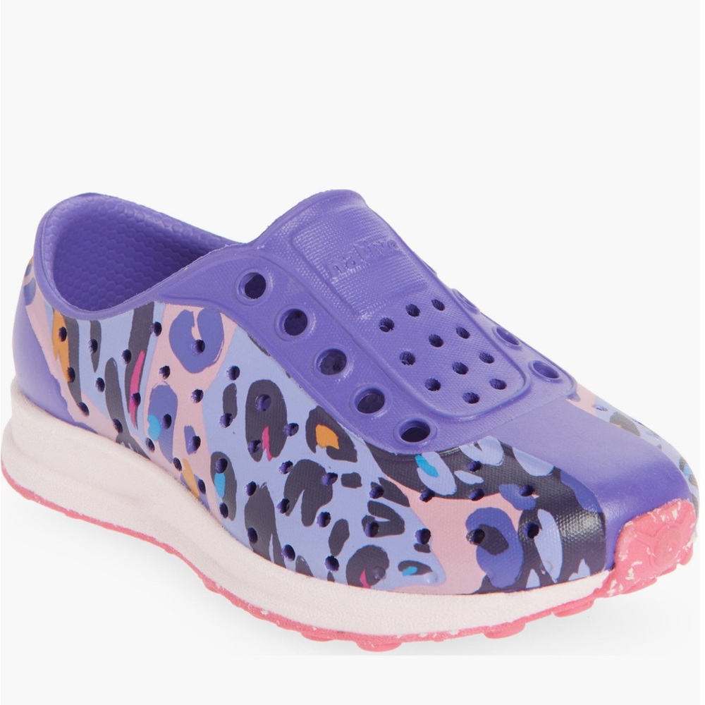 NWT Native Purple Cheetah Slip On Shoe